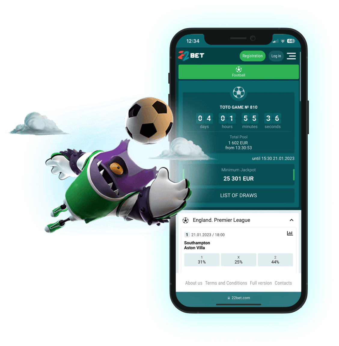 22Bet Mobile App